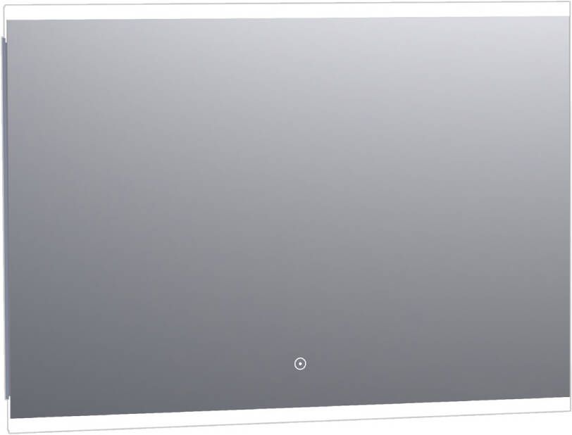 Brauer Jasper rechthoekige spiegel met verlichting 100x70cm