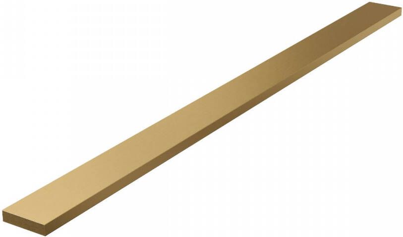 Brauer los multifunctioneel tegelinlegrooster 100cm geborsteld goud PVD