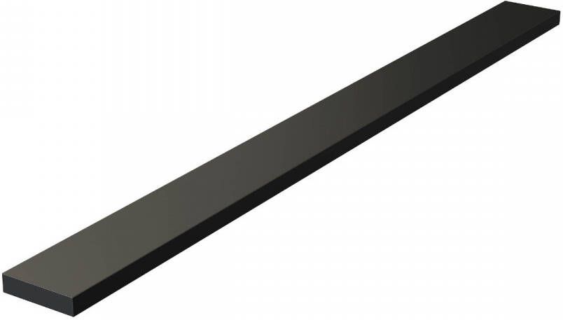Brauer los multifunctioneel tegelinlegrooster 70cm zwart mat
