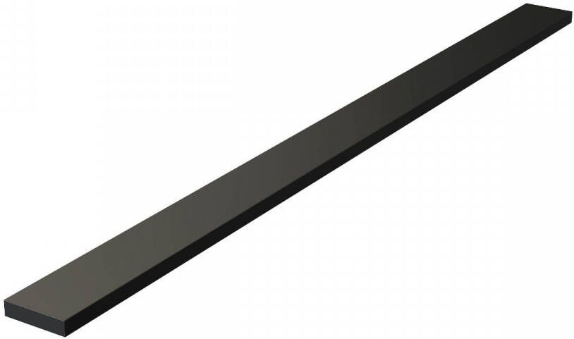Brauer los multifunctioneel tegelinlegrooster 90cm zwart mat