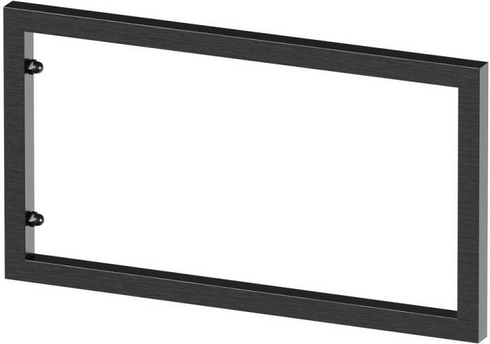 Brauer ophangbeugel 45cm gunmetal geborsteld