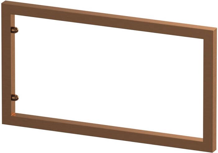Brauer ophangbeugel 45cm koper geborsteld