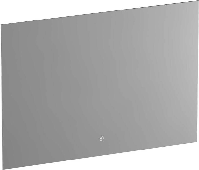 Brauer Ruby rechthoekige spiegel met verlichting 100x70cm