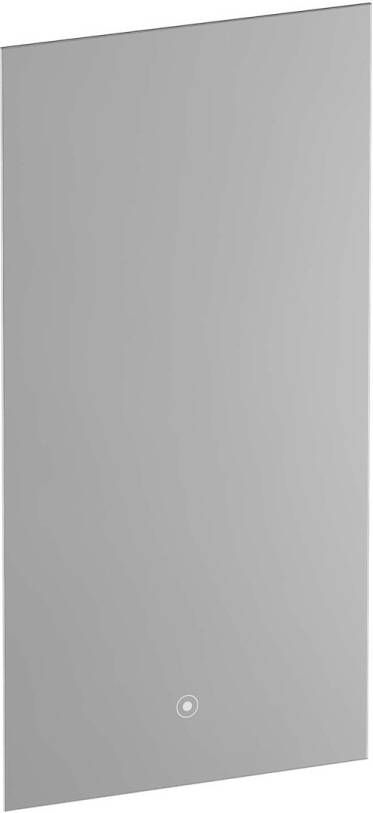 Brauer Ruby rechthoekige spiegel met verlichting 40x80cm