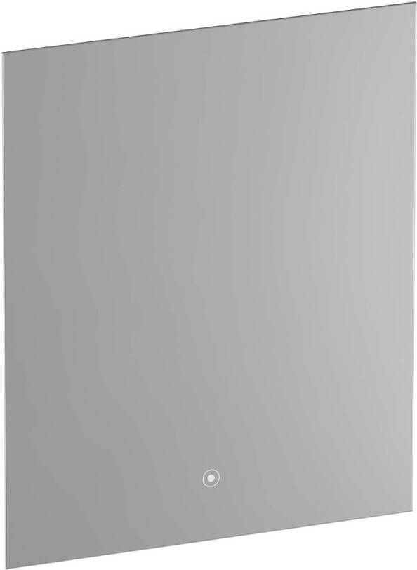 Brauer Ruby rechthoekige spiegel met verlichting 60x70cm