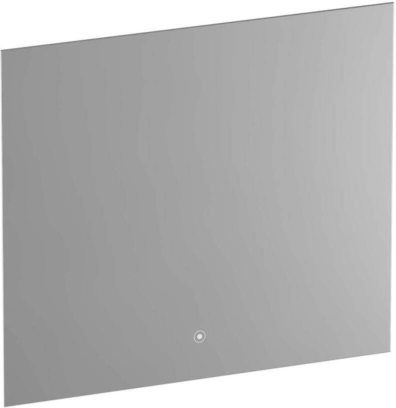 Brauer Ruby rechthoekige spiegel met verlichting 80x70cm