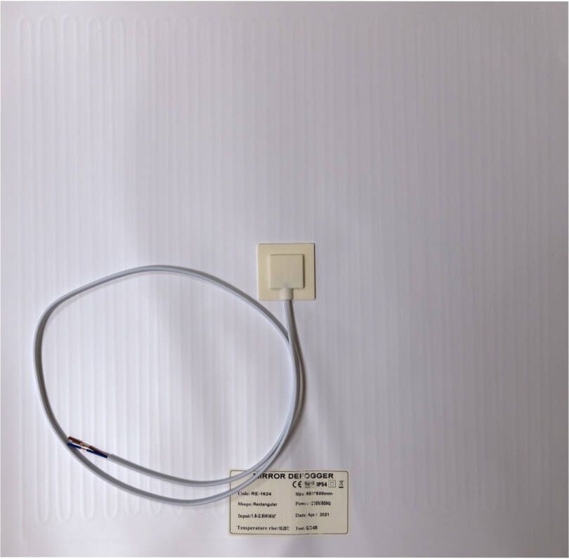 Brauer spiegelverwarming 50x50cm