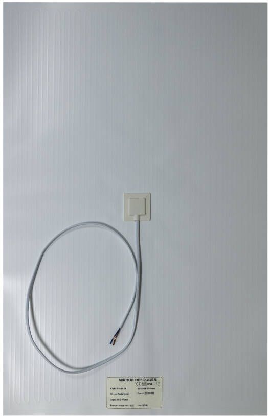 Brauer spiegelverwarming 75x50cm