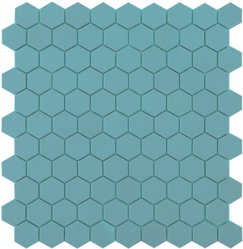 By Goof hexagon mozaïek jade 30x30