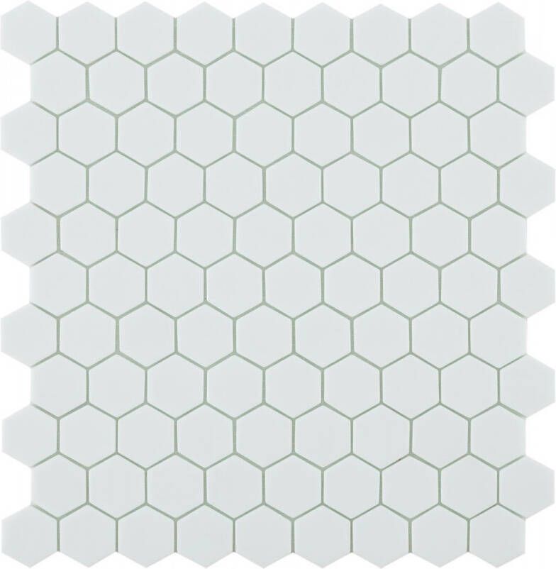 By Goof hexagon mozaïek wit 30x30