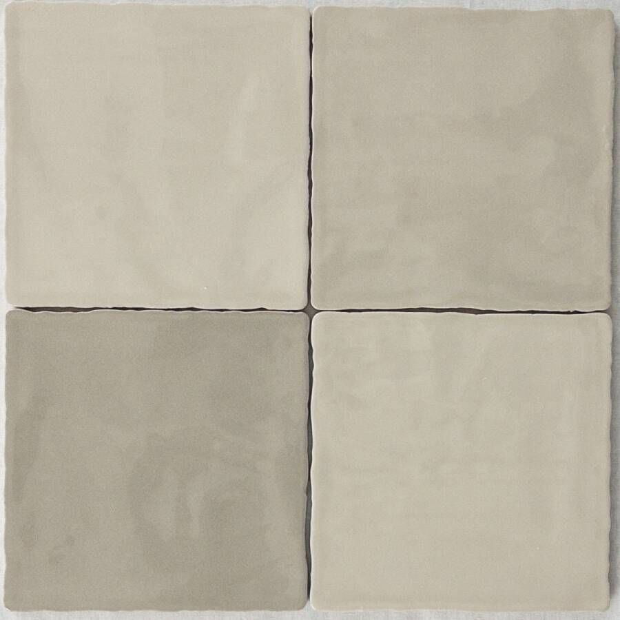 By Goof Moos mozaïek 13x13cm grijs