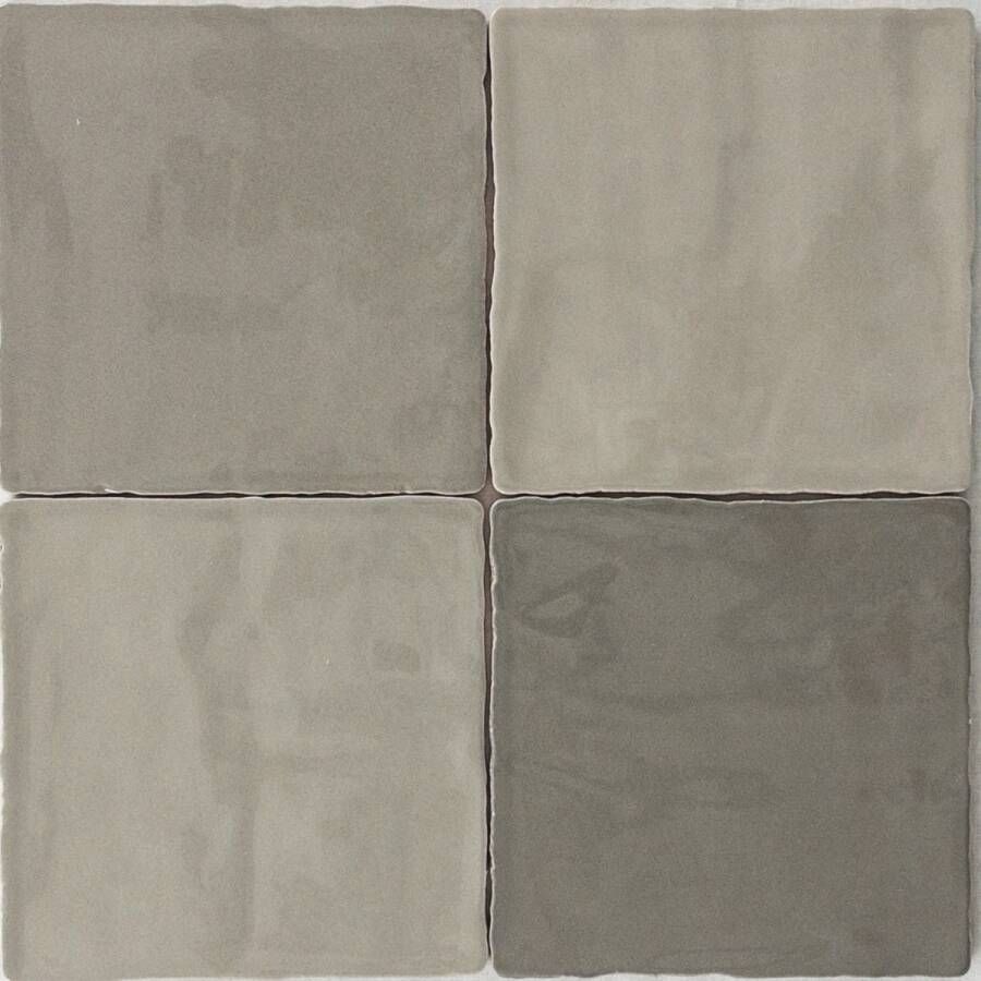 By Goof Moos mozaïek 13x13cm taupe