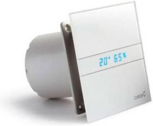 Cata E-120 GTH Axial badkamer ventilator met timer & vochtsensor 6W 11W Ø120mm wit