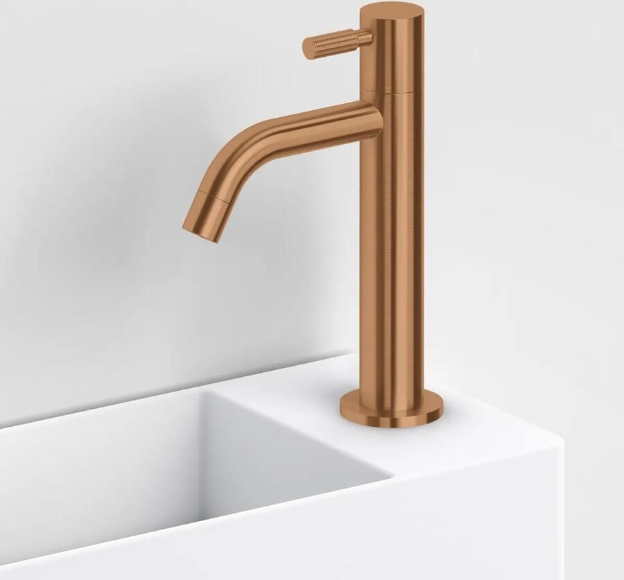 Clou Freddo 2 fonteinkraan L-size brons geborsteld PVD