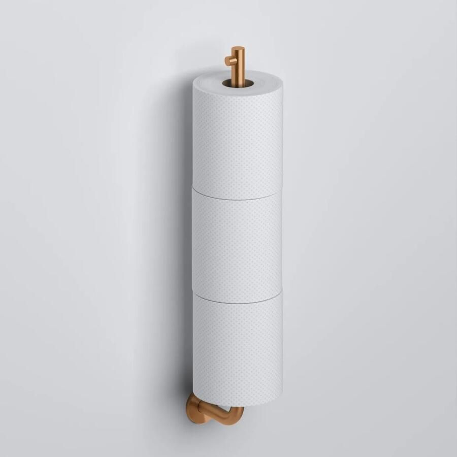 Clou Kaldur reserverolhouder t.b.v. 3 stuks brons geborsteld PVD CL 09.05035.83 - Foto 2