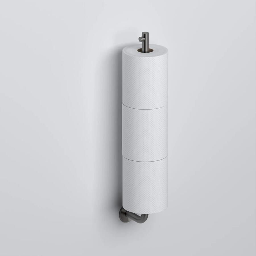 Clou Kaldur reserverolhouder t.b.v. 3 stuks gunmetal geb. PVD CL 09.05035.84 - Foto 2