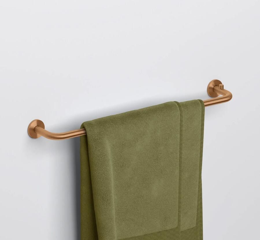 Clou Kaldur handdoekrek 45 cm brons geborsteld PVD CL 09.05051.83 - Foto 2