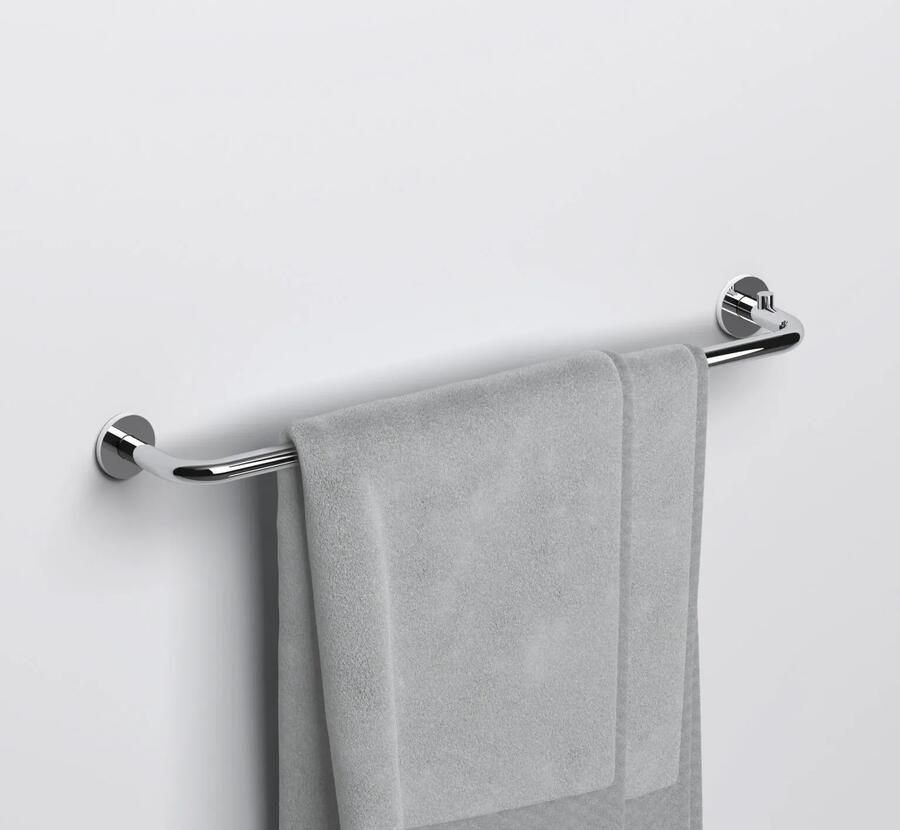 Clou Kaldur handdoekrek 45 cm chroom CL 09.05051.29 - Foto 2