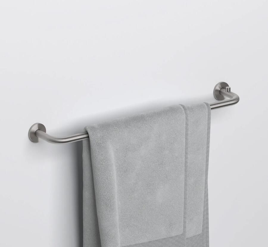 Clou Kaldur handdoekrek 45 cm rvs geborsteld CL 09.05051.41 - Foto 2