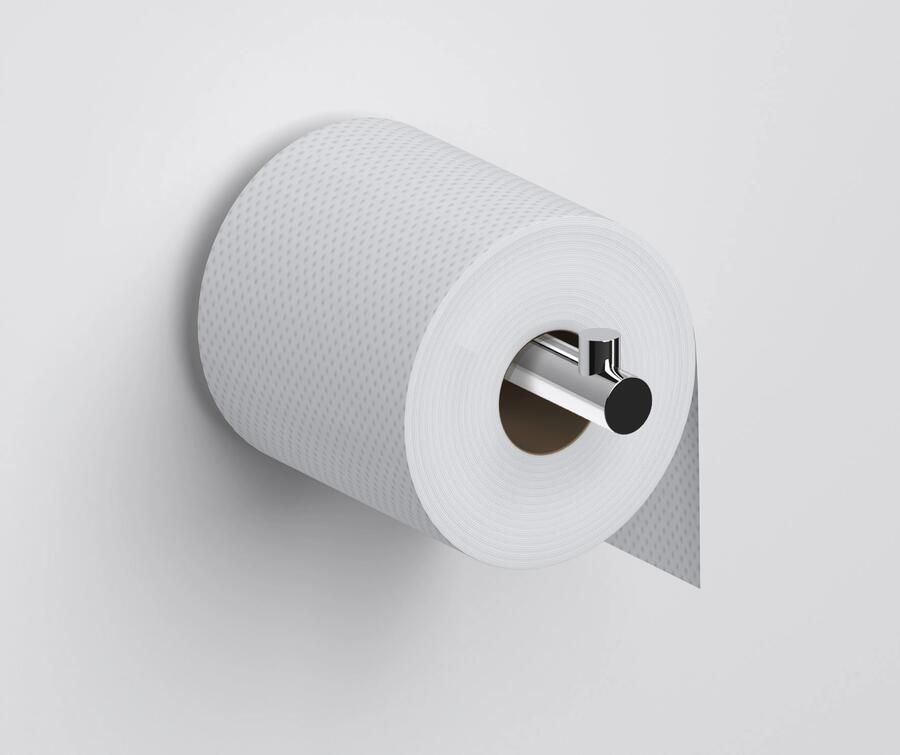 Clou Kaldur toiletrolhouder recht zonder klep chroom CL 09.05031.29 - Foto 2