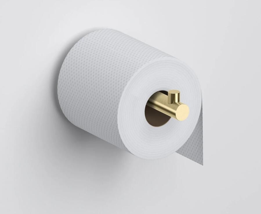 Clou Kaldur toiletrolhouder recht goud geb. PVD CL 09.05031.82 - Foto 2