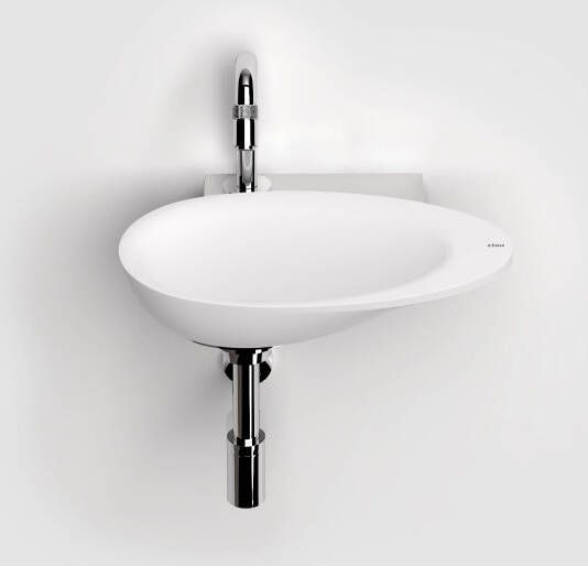 Clou First fontein waskom solid surface 36cm wit mat