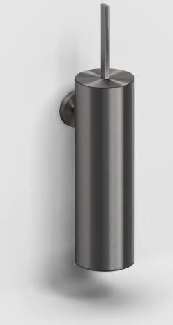 Clou Flat toiletborstel gunmetal geborsteld PVD