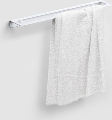 Clou Fold handdoekrek 45cm wit mat