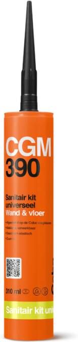 Coba CGM390 sanitair siliconenkit 310ml cementgrijs