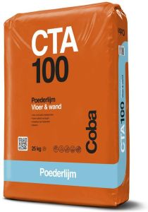 Coba CTA100 poederlijm a 25kg t.b.v. vloertegels