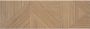 Colorker Wandtegel Tangram 31.6x100 cm Mat Walnut - Thumbnail 1