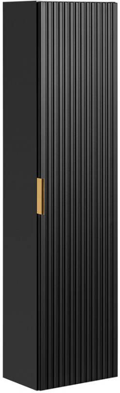 Comad Adele Black FSC kolomkast 35x25x140cm zwart mat