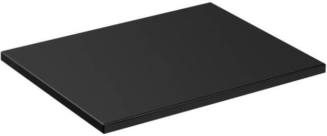 Comad Adele Black FSC wastafel toppaneel 60cm zwart mat