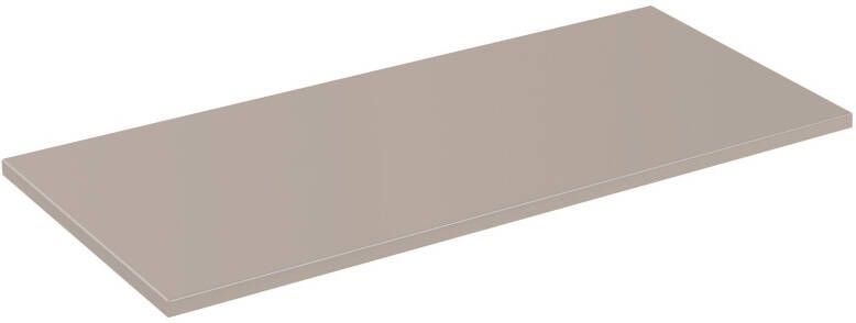 Comad Adele Cashmere wastafel toppaneel 120cm taupe