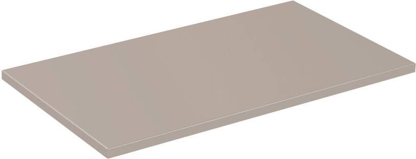 Comad Adele Cashmere wastafel toppaneel 80cm taupe