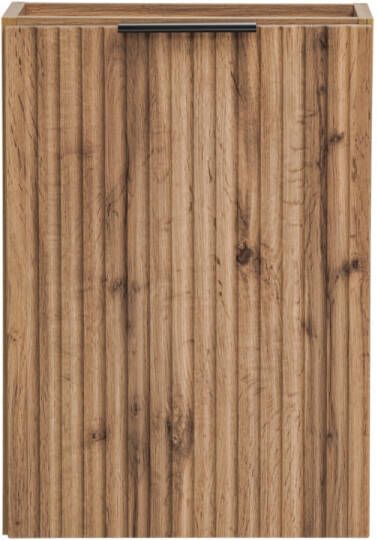 Comad Adele Oak fonteinkast met ribbelfront 40x20cm eiken
