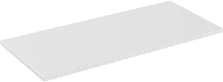 Comad Adele White FSC wastafel toppaneel 120cm wit mat