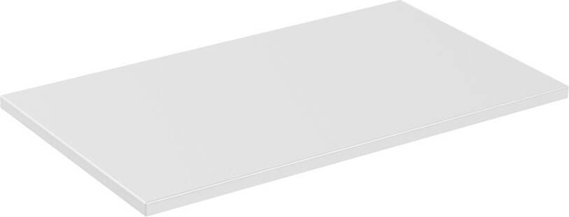 Comad Adele White FSC wastafel toppaneel 80cm wit mat