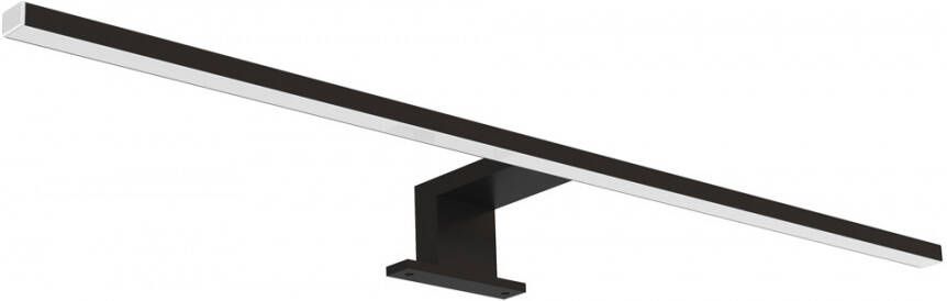 Comad Ala spiegellamp zwart 60cm LED