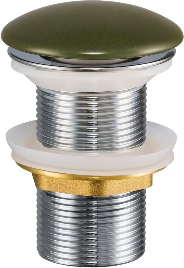 Comad afvoerplug met clicksysteem groen mat