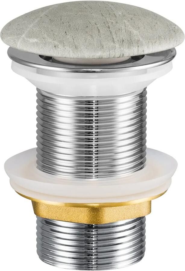 Comad afvoerplug met clicksysteem lichtgrijs