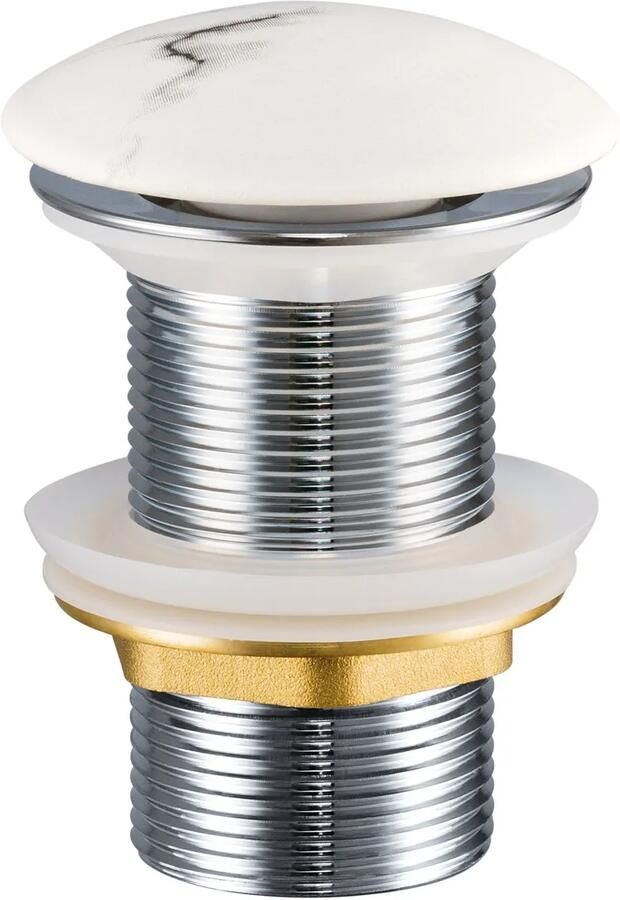 Comad afvoerplug met clicksysteem marmer licht