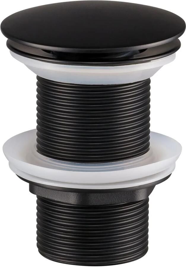 Comad afvoerplug met clicksysteem zwart mat