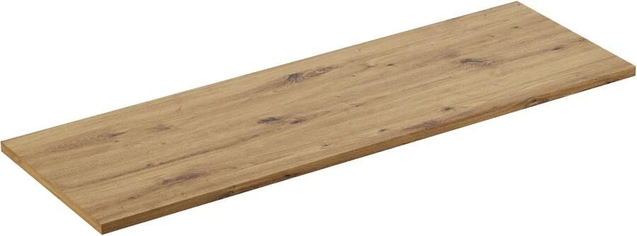 Comad Artisan wastafel toppaneel 140cm eiken