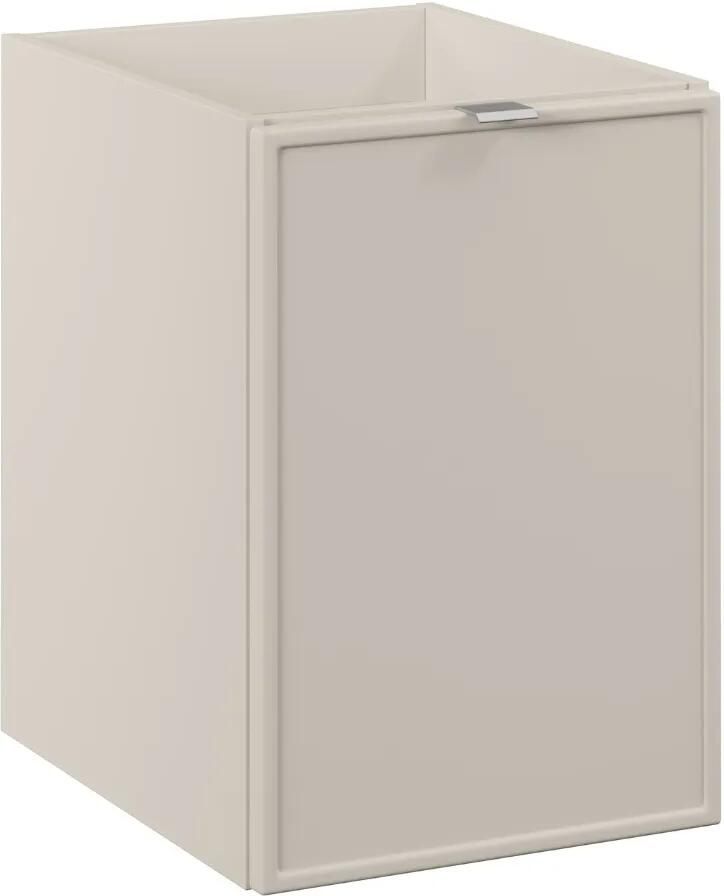 Comad Bella Cashmere onderkast 40x45cm met wasmand taupe