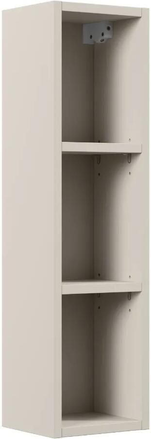 Comad Cashmere half hoge open kast 20x74cm taupe