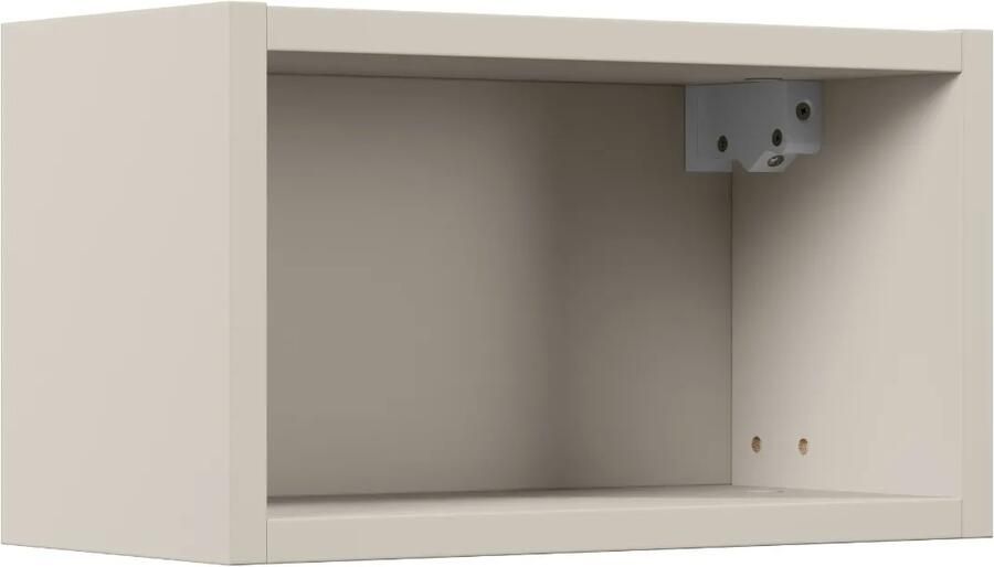 Comad Cashmere half hoge open kast 35x20cm taupe