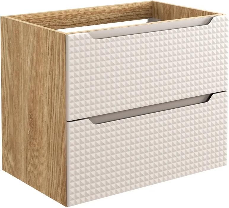 Comad Luxor Beige onderkast met 2 lades 70cm beige