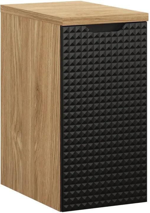 Comad Luxor Black badmeubel 30cm met wastafelblad