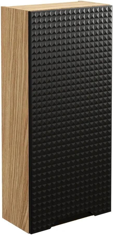 Comad Luxor Black halfhoge kast 75cm zwart